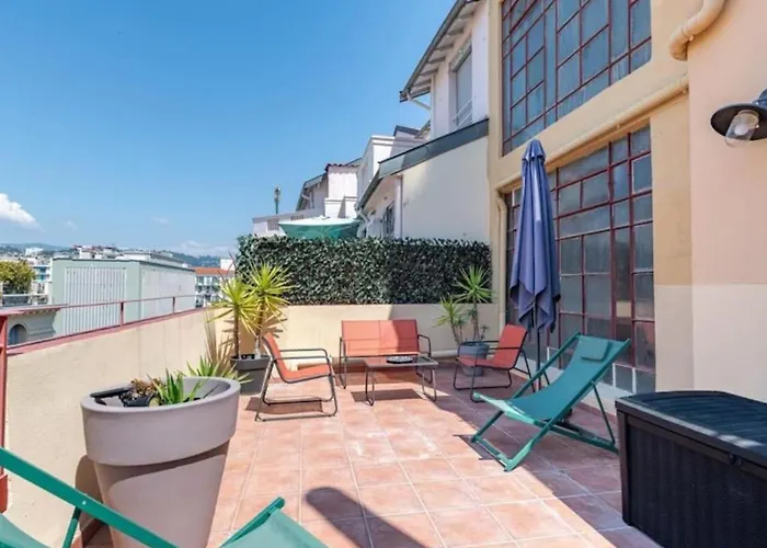 Lamartine - Studio W Terrace And Ac Very Central