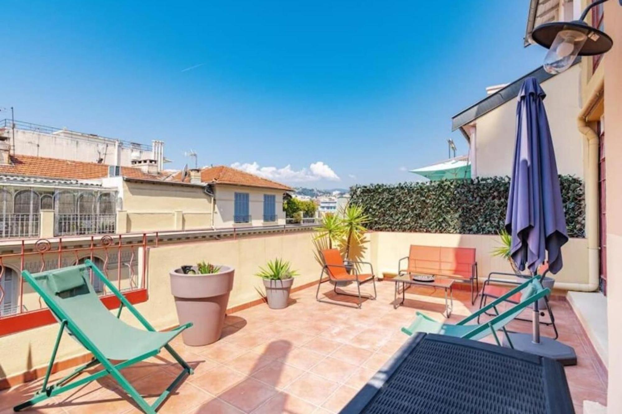 Lamartine - W Terrace And Ac Very Apartment Nizza